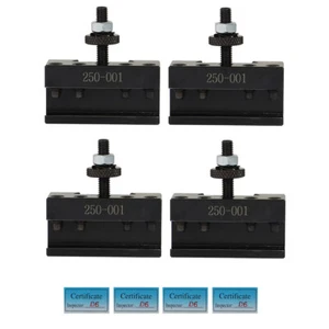 4Pcs OXA #1 Quick Change Turning & Facing Lathe Tool Post Holder OXA 250-001 New - Picture 1 of 18