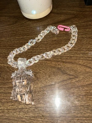 Kristopher Kites Clear Jesus Piece Large - Image 1 of 3