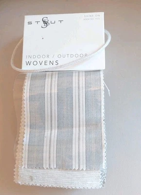 RARE Discontinued Fabric Sample Book Swatches SB Stout Shine/On #1512 - Image 1 of 4