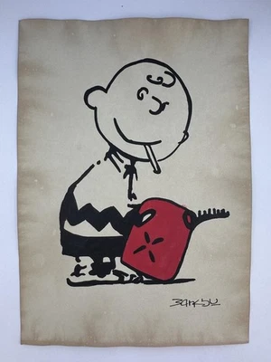 Pintura artística Banksy certificado de autenticidad dibujo original vintage firmada Foto 1 de 3