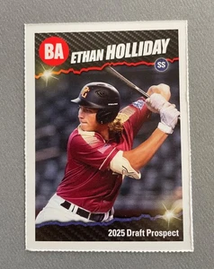 2024 Baseball America Ethan Holliday #BA25 Draft Prospect - Imagen 1 de 2