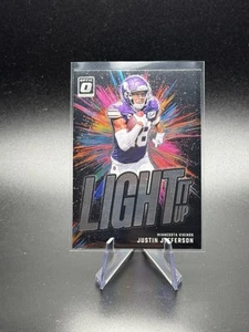 2024 Donruss Optic #14 Justin Jefferson Light It Up - Picture 1 of 2