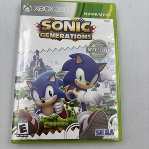 Sonic Generations Platnium Hits Microsoft Xbox 360 2011 CIB Complete Resurfaced - Picture 1 of 6