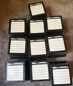 Vintage 35mm Slide Bell & Howell Projector Slide Cubes X 10 - Picture 1 of 7