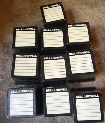 Vintage 35mm Slide Bell & Howell Projector Slide Cubes X 10 - Image 1 of 4
