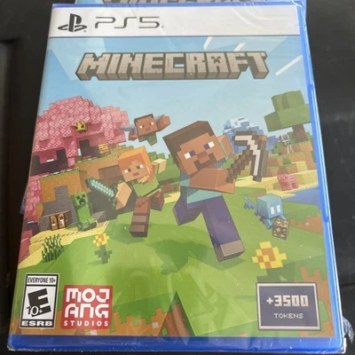 Minecraft Bedrock Edition - PlayStation 5 - NEW & SEALED - Image 1 of 2
