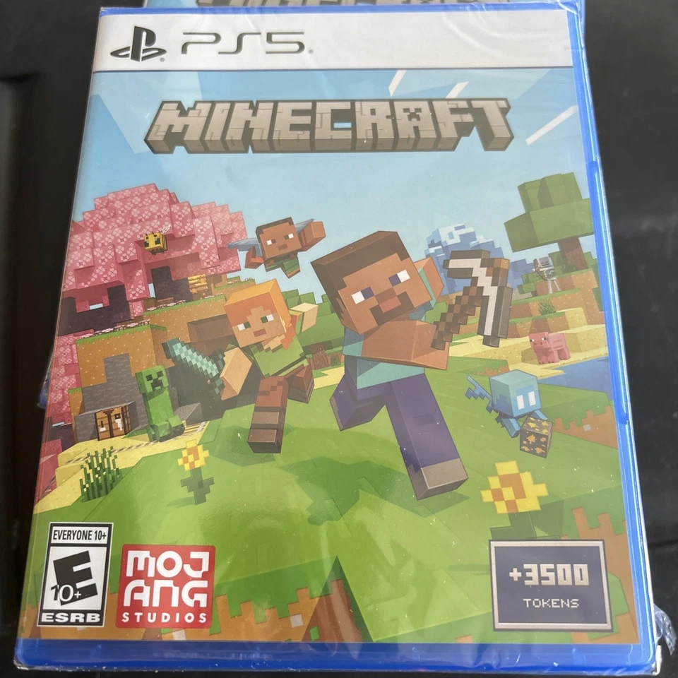 Minecraft Bedrock Edition - PlayStation 5 - NEW & SEALED - Image 1 of 2