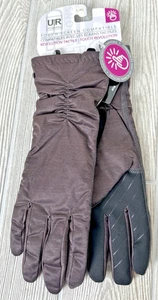 UR Powered braune Stretch Thinsulate Größe L/XL Touchscreen-kompatible Handschuhe neu mit Etikett - Bild 1 von 11