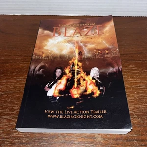 Blaze: A Superhero Origin Story by Jason Woodham - Signed - Good Used Shape - Picture 1 of 11