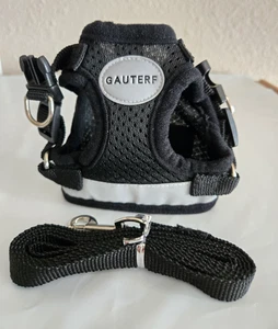 Gauterf imbracatura e guinzaglio per gatti neri per gattino 0 - 3 libbre taglia XXSmall nuovo ##1X7457 - Foto 1 di 2