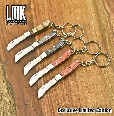 LMK 钥匙扣 AUS-10 钢硬木钢制护罩 5 件装远足户外礼物 — 第 1/4 张图片