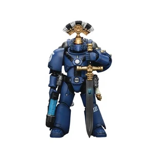 JoyToy Warhammer 40k: Ultramarines MKVI Tactical Squad Sargeant with Power Sword - Picture 1 of 7
