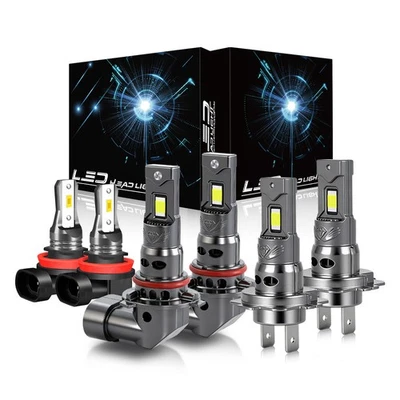 For Suzuki Grand Vitara 2006-2013 LED Headlight High/Low Fog Light Combo Bulbs - Image 1 of 4