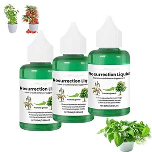 3Pcs Plant Nutrient Solution Organic Fast Growing Liquid 1.69fl. oz. /50ml - Picture 1 of 14