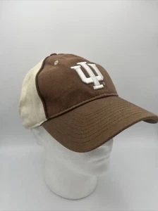 Indiana Hoosiers Cap Hat Adjustable Brown/tan NCAA , Free Ship - Picture 1 of 5