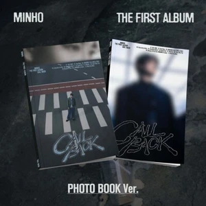 MINHO SHINEE 1st Album CALL BACK Photobook Ver CD+Book+P.Card+Post+F.Poster+Gift - Imagen 1 de 7