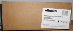 Olivetti Imaging Unit Toner  B0546 black 2-er Pack  für OFX 9000  OVP B - Picture 1 of 1