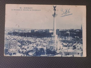 CPA 33 BORDEAUX - Le Monument des Girondins sur les Quinconces - Imagen 1 de 2