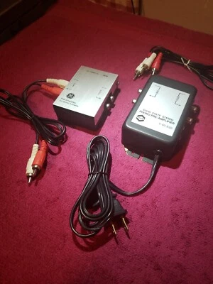 💥Lote de (2) preamplificadores receptores estéreo "¡Gran forma!" Foto 1 de 4