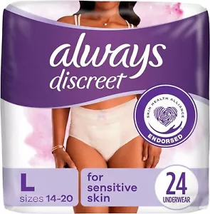 Ropa interior siempre discreta para piel sensible para mujer máxima + absorbe S/M/L ✅ - Imagen 1 de 3