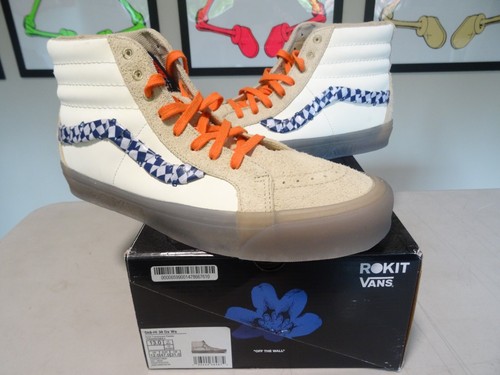 NUOVE SCARPE DA SKATE TRASLUCIDE VANS SK8 HI 38 DX WS ROKIT TAGLIA 13 da uomo VN0000SQBKV