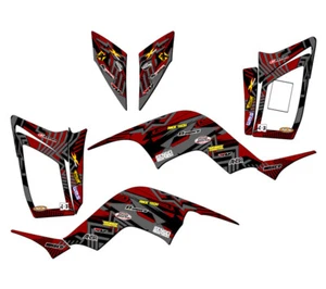 Kit de Gráficos Senge gris Raptor 90 Mayhem todos los años compatible con Yamaha - Imagen 1 de 7