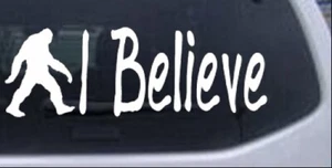 I Believe BigFoot Car or Truck Window Laptop Decal Sticker - Bild 1 von 32