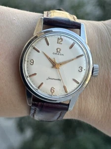 Omega Seamaster Manual Cal.35mm Mens 35mm Swiss Made 14390-8-SC Just Serviced - Picture 1 of 13