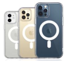 MagSafe Hülle Case für Apple iPhone12 13  14 Pro Max Mini Magnetisch Transparent