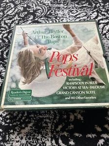 Arthur Fiedler & The Boston Pops Festival 1967 10 LP Box Set Readers Digest - Picture 1 of 16