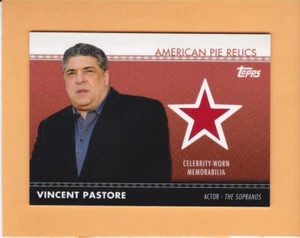 VINCENT PASTORE #APR-33 2011 TOPPS AMERICAN PIE RELICS "BIG PUSSY" - SOPRANOS - Bild 1 von 2
