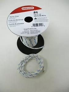 Oregon 31-140 6' #4 Recoil Rope Pull Premium Braided Nylon Starter 3mm 1/8" - Picture 1 of 1