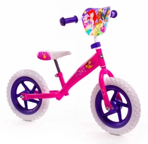 Huffy Disney Princess Balance Bike Pink 12 Inch Pink Toddler Training Bike - Picture 1 of 9