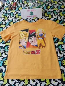 Toei Animation Dragonball Z Goku Large (10/12) Kids Orange T-Shirt - Picture 1 of 3
