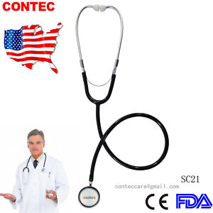 US Ship Professional Cardiology Stethoscope Doctor Nurse Medical Healthcare,SC21