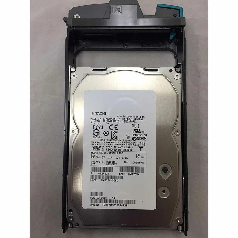DKR2J-K30FC - Hitachi Data Systems 300GB 15K RPM FC 3.5" HDD for USP-V - Image 1 of 1
