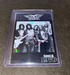 Póster de concierto personalizado de Aerosmith desde 1970 tarjeta Holofoil en Toploader - Imagen 1 de 4