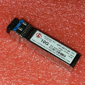 Genuine F5 Networks 10G F5-UPG-SFP+LR-R SFP+ 1310nm 10km OPT-0017-00 Transceiver - Picture 1 of 1