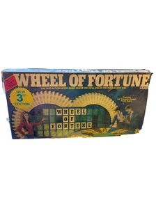Juego de mesa Wheel Of Fortune vintage 1985 Pressman 100 % completo paquete sellado - Imagen 1 de 2