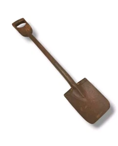 Antique Wood Handled Metal N.Y.C.R.R. New York Central Railroad Train Shovel - Picture 1 of 12