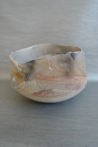 Anne Bulliot coupe contemporaine en terre cuite enfumée - Photo 1/22