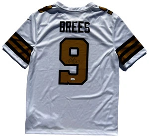 DREW BREES SIGNED AUTOGRAPHED NEW ORLEANS SAINTS NIKE FOOTBALL JERSEY JSA - Picture 1 of 4