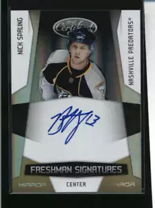 NICK SPALING 2010/11 10/11 CERTIFIED MIRROR GOLD RC AUTO #/25 AG9112 - Picture 1 of 1