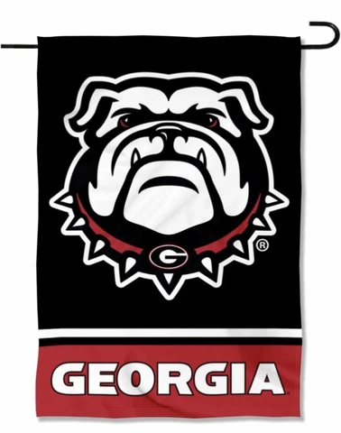 WINCRAFT Officially Licensed 13โx18โGEORGIA Bulldogs 2 Sided Garden Flag Banner Cover