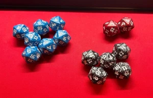 MTG D20 Spindown Dice U-pick Prerelease, Oversized, Bundle + MORE - Picture 1 of 71
