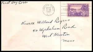 USA FDC - 1937 - Alaska Terriorty, Scott # 800 - Picture 1 of 1