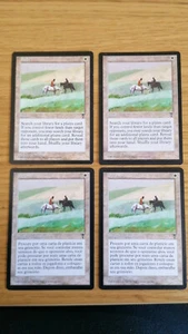 (mtg) Tithe - Visions - Playset - 2xEnglish, 2xPortuguese - NM - Picture 1 of 3