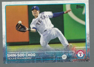 2015 Topps #320 Shin-Soo Choo - NM - Image 1 of 2