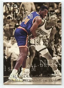 1994-95 Fleer NBA All-Defensive 1st Team - #2 - Charles Oakley - New York Knicks - Picture 1 of 1