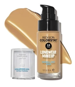 REVLON COLORSTAY LONGWEAR MAKEUP NORMAL/DRY SKIN. 460 MACADAMIA. SPF 20. - Picture 1 of 9